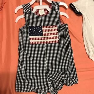 9month boys flag shortall